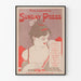 Vintage plakat Philadelphia Sunday Press The German Iris