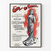 Vintage plakat The Girl From Up There - Elegant vægdekoration