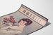 Vintage plakat 'The Girl in the U.S.A.' illustration af Charlotte Bates