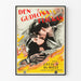 Italiensk vintage plakat 'Den gudløse pige' af Cecil B. De Mille