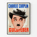 Charlie Chaplin plakat - Guldfieber vintage vægdekoration