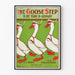 Vintage vægdekoration plakat The Goose Step