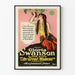 Vintage biografplakat The Great Moment med Gloria Swanson