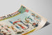 Plakat vintage Le Great Wallace Shows - Stiltsløbere — visning af kunstværket