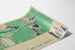 Plakat The Green Tree Library - Illustration Natur og Høns, vintage vægdekoration
