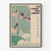 Dekorativ plakat The Green Tree Library vintage