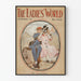 Vintage plakat The Honeymoon - The Ladies' World oktober 1908
