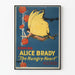 Vintage plakat af Alice Brady The Hungry Heart vægdekoration