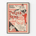 Vintage plakat The Illustrated Police News 1896