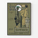 Vintage plakat The Inland Printer, juni 1901, grafisk kunst