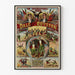 Vintage plakat af Dale og Royston - Internationale excentriske skuespillere