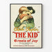 Vintage plakat Charles Chaplin The Kid Plakat til vægdekoration