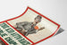 Vintage plakat af The Kid Auto Race med Charlie Chaplin
