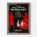 Vintage dekorativ plakat The King and I