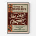 Vintage plakat 'The Last Chapter' af George H. Broadhurst