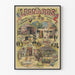 Plakat Vintage The Leonard's amerikanske pantomimer underholdning variation