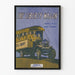 Vintage plakat The Liberty Wagon U.S. Army