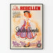 Vintage plakat Film The Littlest Rebel Shirley Temple
