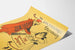 Vintage plakat The Love Adventures of Al-Mansur - Retro vægdekoration