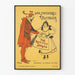 Vintage plakat The Love Adventures of Al-Mansur - Retro vægdekoration