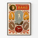 Vintage plakat af kunstneren af tråden, hængende - Den fantastiske bard