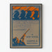 Vintage plakat The Men of the Mountain - Retro vægdekoration