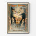 Vintage plakat The Merry Maidens Burlesque Co vægdekoration