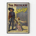 Vintage plakat The Mexican Western Drama - Retro vægdekoration