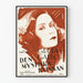 Vintage plakat af Greta Garbo - Den mystiske dame