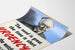 Vintage plakat med citat om hastende behov Lord Beaverbrook