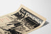 Vintage plakat The New Bohemian Monthly