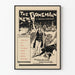 Vintage plakat The New Bohemian Monthly