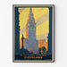 Vintage plakat The New Union Terminal Cleveland