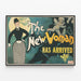 Plakat Vintage Dekorativ The New Woman Has Arrived — indrammet kunstværk på væggen