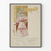 Vintage plakat The New York Sunday Herald 1896