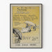 Vintage plakat af New York Sunday Herald 1895 til vægdekoration