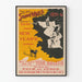 Vintage plakat New York Sunday World 1895-1896 - Retro vægdekoration