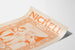 Vintage plakat The Nickell til november - Retro vægdekoration