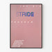 Dekorativ plakat The NIH Stride Program Design Minimalist