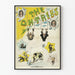 Vintage plakat The Ohtrebs kunstnerisk vægdekoration