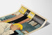 Vintage plakat The Old Book Man - Retro og kunstnerisk vægdekoration