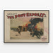 Plakat Vintage The Pony Express - Vægdekoration Western — indrammet kunstværk på væggen