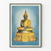 Plakat af Buddha af Smaragd i meditation