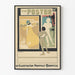 Vintage dekorativ plakat The Poster - Teaterillustration