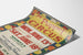 Vintage plakat The Puppet Circus - Vægdekoration Teater