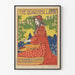 Vintage plakat af The Quartier Latin magasin kunst