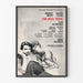 Vintage vægdekoration plakat The Real Thing med Jeremy Irons og Glenn Close