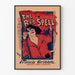 Vintage plakat The Red Spell af Francis Gribble