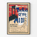 Vintage plakat The Reds of the Midi - Retro historisk vægdekoration