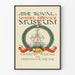 Vintage plakat af Royal United Service Museum London